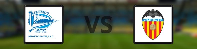 Alaves - Valencia odds, speltips, resultat i La Liga