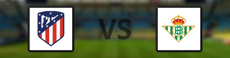 Atlético Madrid - Real Betis odds, speltips, resultat i La Liga