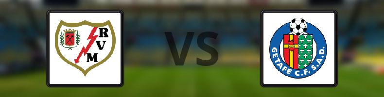 Rayo Vallecano - Getafe odds, speltips, resultat i La Liga