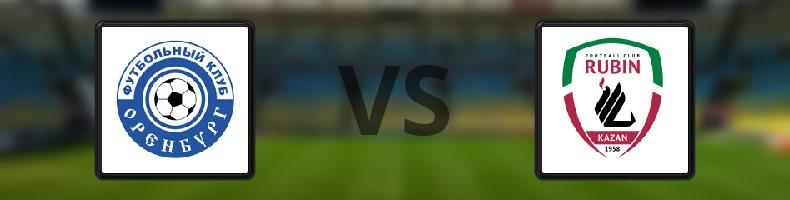 FC Orenburg - Rubin Kazan odds, speltips, resultat i Ryska Premier League