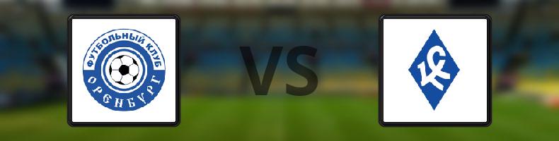 FC Orenburg - Kriliya Sovietov odds, speltips, resultat i Ryska Premier League