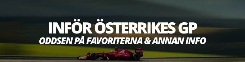 Österrikes GP oddsen 2024 - datum, tv-tider, stream, svensk tid