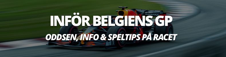 Belgiens GP 2024 - odds, datum & svensk tid