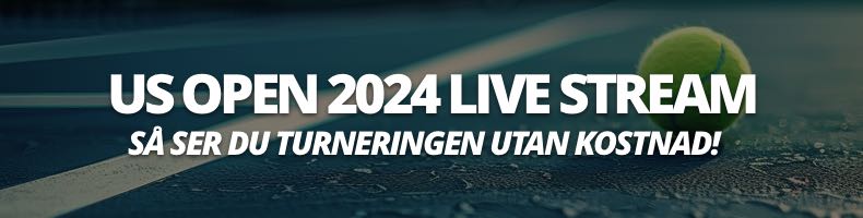 US Open 2024 live stream gratis utan kostnad bet365