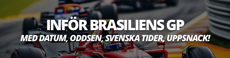 Brasiliens GP 2024 - odds, datum, svenska tider