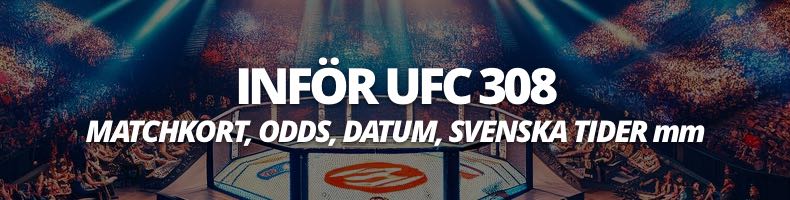 Inför UFC 308 & Whittaker vs Chimaev, odds, datum, svensk tid